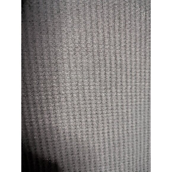 NATURAL LIFE Long Sleeve Waffle Thermal Tiered Floral Knit Top Sz S Boho Cottage - Picture 4 of 8